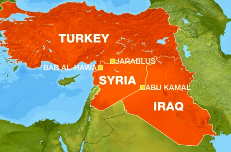 تركيا المعزولة سياسياً، تعلن دعمها العراق في حربه علي الإرهاب الذي صنعته... في الموصل